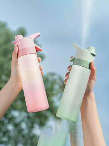 1 Chai Nước Thể Thao Phun Sương Và Nhấm 700Ml - Bình Xịt Dung Tích Lớn Cho Thể Thao Và Thể Dục Ngoài Trời - Bộ Đồ Uống Du Lịch Cho Bé Gái Và Bé Trai - Nhiều màu - Xem 3