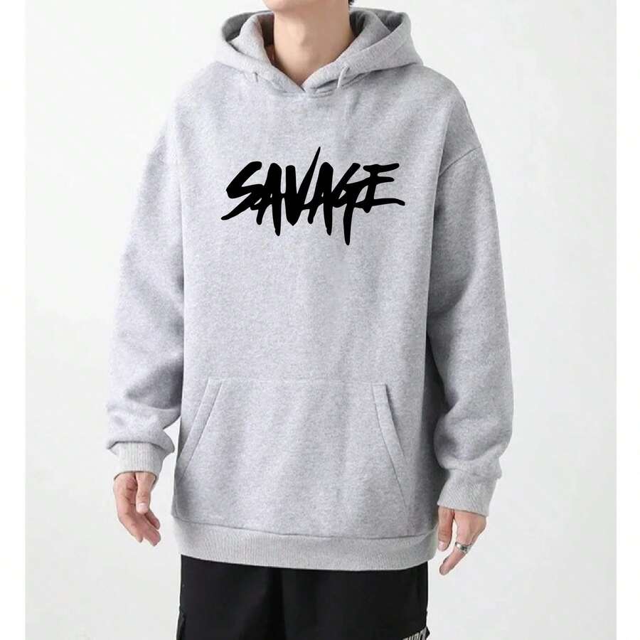 Men Sweatshirts - Xám - Xem 1