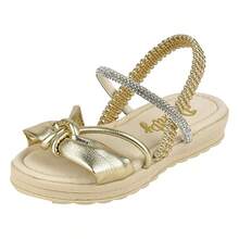 Kids Flat Sandals - Vàng - Xem 5