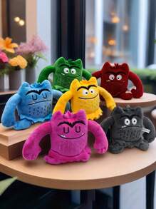 Juguetes de peluche de Monstruo de Color de 2024, Juguete de peluche que calma las emociones, Muñecos de peluche lindos, Regalo de cumpleaños para niños, Regalo de Navidad, Decoración festiva para el hogar, Decoración de habitación, Juguetes navideños para niños, Monstruo verde de Navidad, Set de peluches