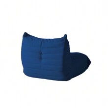 Sdorens Modern Teddy Fabric Sofa Armrest Floor Sofa Couch - Blue - View 4