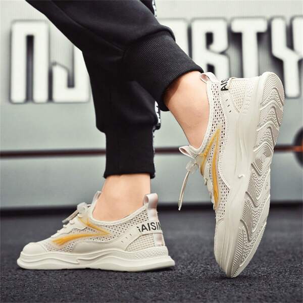 Summer Couple's New Breathable Mesh Casual Comfortable Sports Stylish Anti-Slip Outdoor Shoes