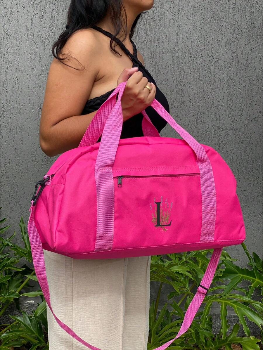 Travel Duffel Bags - 玫紅色 - 查看 1