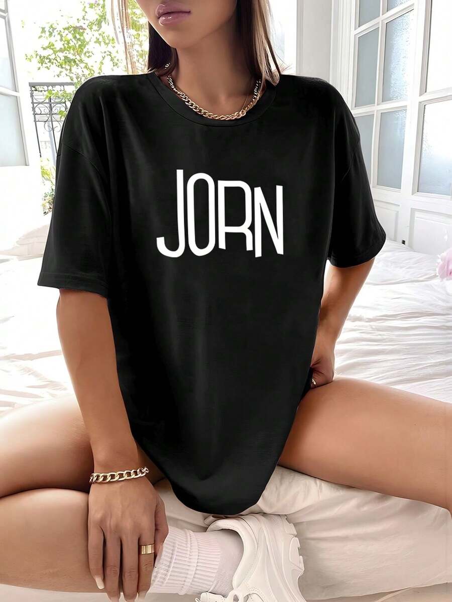 Women T-Shirts - màu đen - Xem 1