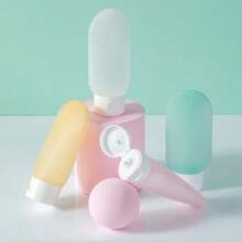 4 Chai đựng nhũ tương nước 60ml xách tay, chai đựng du lịch chống rò rỉ, có thể nạp lại, đồ dùng thiết yếu khi đi du lịch trở lại trường, phụ kiện du lịch, đồ dùng du lịch cần có khi đi biển, kỳ nghỉ hè, phụ kiện học đường, đồ dùng học tập, đồ dùng trở lại trường - Nhiều màu - Xem 4