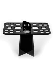 RANCAI Giá phơi cọ trang điểm 14/26/28 khe, giá sấy cọ, giá đỡ gấp gọn hình cây, khay trưng bày dành cho nghệ sĩ trang điểm, cọ móng tay, cọ vẽ, người yêu thích trang điểm, unisex, quà tặng. - Nhiều màu - Xem 21