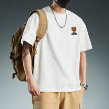 Men T-Shirts - 白色 - 查看 2