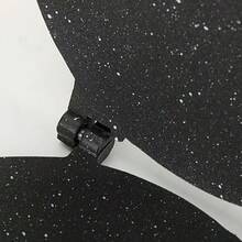 1入組，華夫餅製作器，鋁質不沾壓盤，可拆卸並用作平底鍋，蛋捲烘焙工具，鳳凰蛋卷製鍋盤 - 黑色 - 查看 8