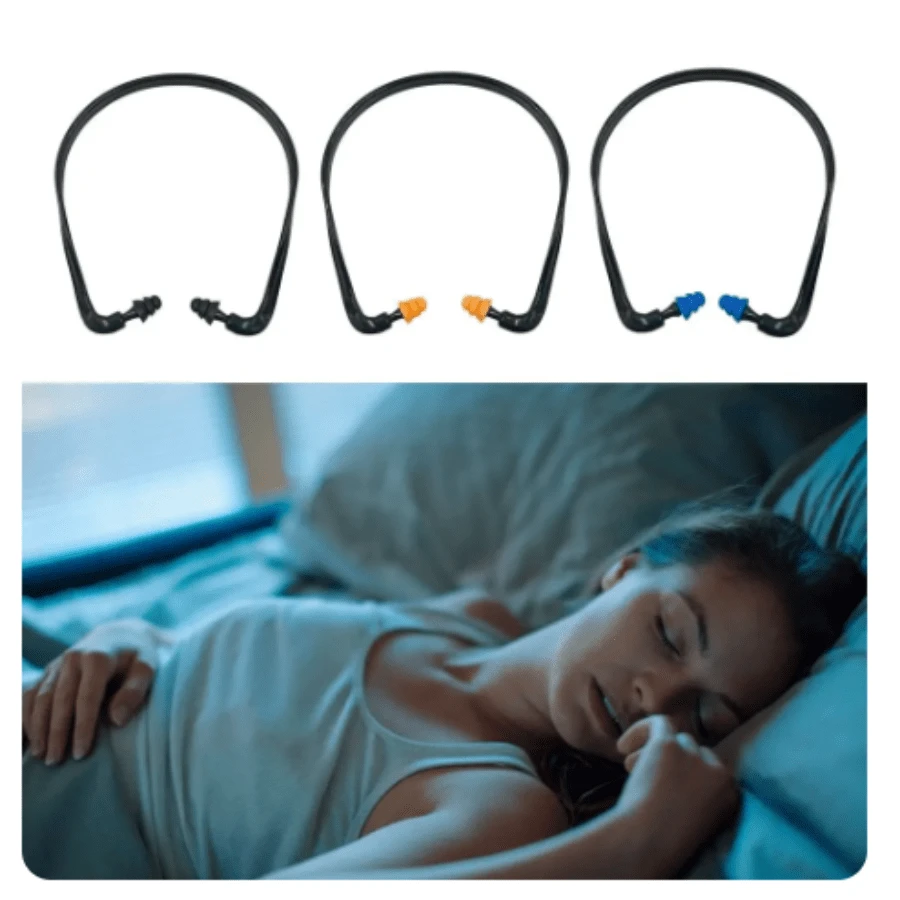 Protetores Auriculares de Silicone Macio para Dormir, em formato de ...