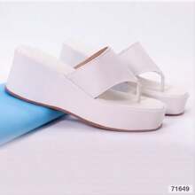 Women Platforms & Wedge Sandals - Blanco - Ver 2