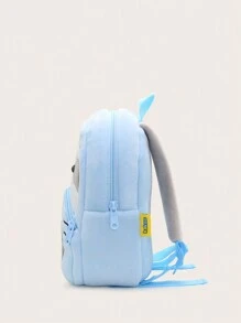 1pc Cartoon Sloth Plush Backpack, Suitable For Children Aged 2-4 Years Old - Baby Blue - View 4
