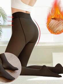 Women Fishnet Tights - 黑色 - 查看 5