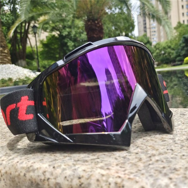 Óculos de proteção para motociclistas masculinos, óculos de proteção para motocross, visão noturna, vintage, Stratas, 2024