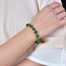 Bracelete de pedra preciosa de Ágata para Cura Natural, Bracelete de Contas de Jade Entrelaçada, para Senhoras e Homens, Bracelete Simples, Joias de pedras preciosas, Joias Elegantes para Senhoras, Presentes de Férias, Presentes de Verão para Ela.