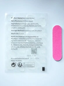 10pcs Y2K Extra Long 3D Handemade Press On Nails French Style Bright Yellow Hot Girl's Long Ballet Nails With Sparkling Diamonds And Sparkling Powder Square Long Nail , 1pc Nail File And 1pc Nail Glue, Suitable For Girls And Women Festival Parties And Daily Wear Holiday Gifts