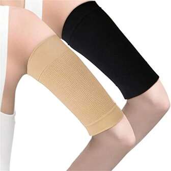 1 Pair Slimming Arm Sleeves, Arm Elastic Slim Upper Arm Compression Shapers, Wraps Sport Fitness Arm Shapers For Women Girls Weight LossFor Outdoor,Sport,Travel,Household,Office,School