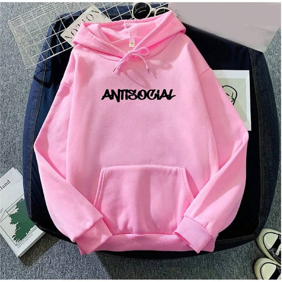 Women Sweatshirts - Màu Hồng baby - Xem 1