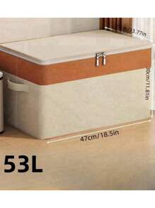 1 件大容量拉链衣服毯子收纳盒，单层或双层带盖，防水防潮，适用于搬家、旅行和家居装饰装饰节日装饰房间装饰家居装饰卧室装饰卧室、收纳盒、收纳盒、家居收纳、女士白色 T 恤、女士黑色裤子、女士冬装、连衣裙、女士冬装、优雅女装、女士白衬衫、长袖、女士白色连体裤、女士春季连衣裙、女士春季服装、春季、春装、极简主义、夏季上衣 - A - 查看 10