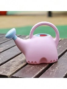 1入組1.5L大象造型浇水瓶，園藝工具塑料噴霧瓶花卉澆水罐植物澆水器 - 彩色 - 查看 1