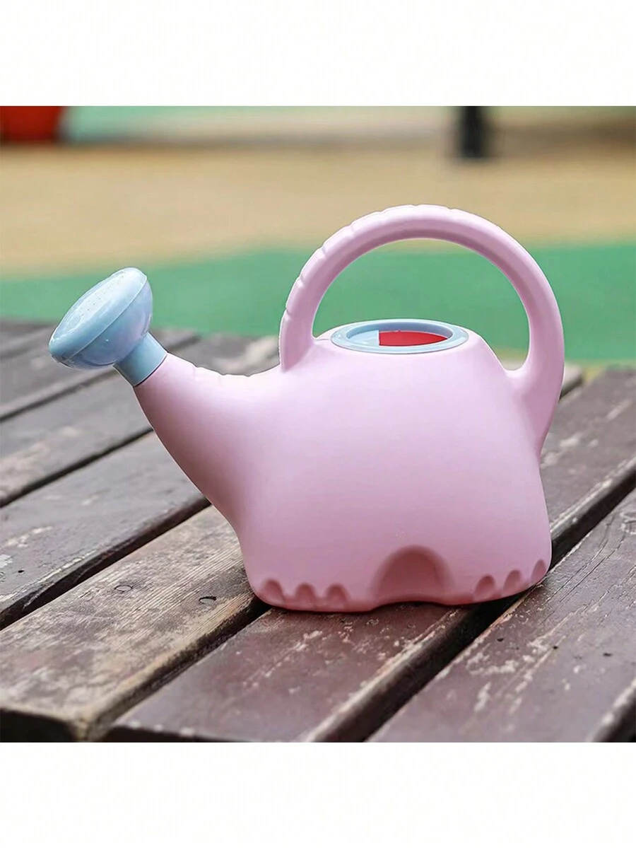 1入組1.5L大象造型浇水瓶，園藝工具塑料噴霧瓶花卉澆水罐植物澆水器 - 彩色 - 查看 1