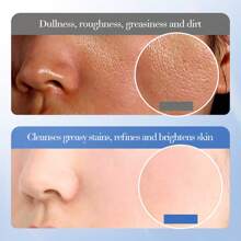 100g米糠菸醯胺潔面乳，保濕亮白清潔毛孔深層滋潤潔面乳，女性全膚質皆適用 - 白色 - 查看 3