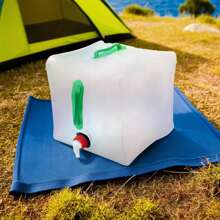 1入單車/戶外可摺疊PVC方型水袋，用於露營、緊急救援、救災、野餐、攜帶式水桶 - 彩色 - 查看 9