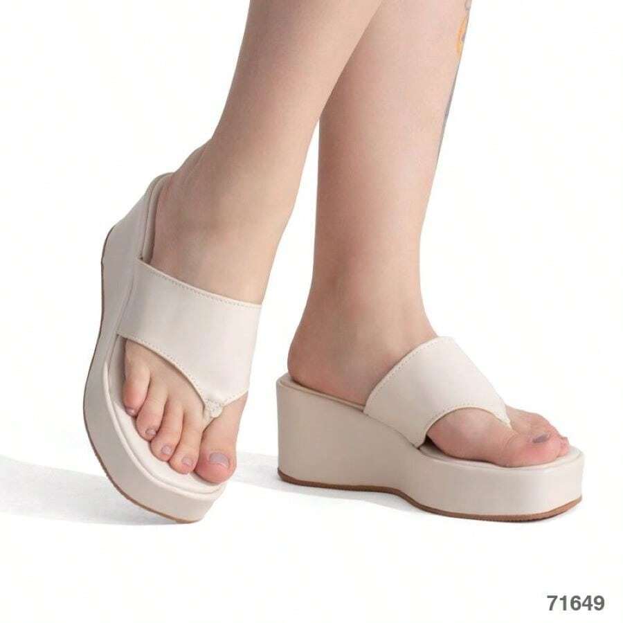 Women Platforms & Wedge Sandals - Blanco - Ver 1