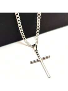 Men Pendant Necklaces - Bạc - Xem 2