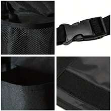 منظم سيارة معلق للخلفية 1 قطعة للصندوق الخلفي للسيارة مع 8 أكياس تخزين كبيرة، منظم صندوق خلفي للسيارات الرياضية مع توفير المساحة