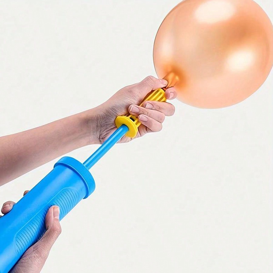 1 piÃ¨ce Pompe Ã ballon manuelle, matÃ©riau PP solide et durable, conception antidÃ©rapante pour une inflation facile. Convient pour les fÃªtes, les
