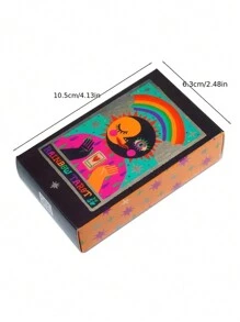 1set Rainbow  A 78 Card Deck - Multicolor - View 2