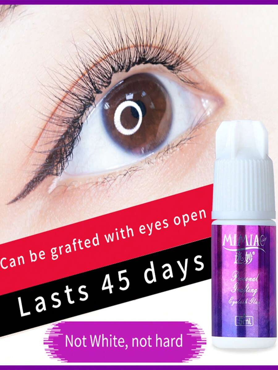 1pc 5ml Personal Eyelash Glue Is LongLasting, Odorless, And Can Be