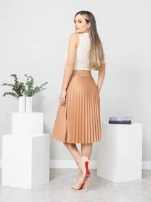 Women Skirts - Caqui - Ver 2