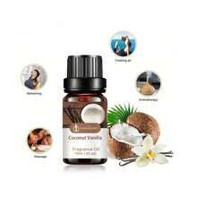1 Bottle Of Coconut Essential Oil Single 100% Pure Aromatherapy Essential Oil For  Perfume - 10ml - Coconut Vanilla - View 2