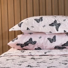 Double Bedspread, 3 Pieces, Printed, 180 Thread Count - 查看 6