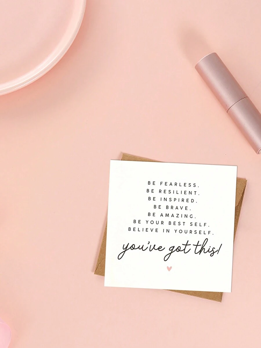 Poem Good Luck Card For Friend, Congratulations New Job Card, New Chapter Card For Colleague, Leaving Work Card, Good Luck Card For Coworker - Kraft Paper - View 1