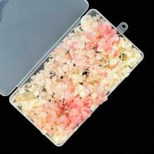 1Box High Quality Multicolour Hydrangea Dried Flowers-Perfect For DIY Crafts,Candles,Weddings,Diy Handmade,Christmas - White Powder Gradient Color - View 2