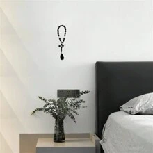 Handmade Christian Orthodox Greek Komboskoini Knot Prayer RopeProtection Blessing Cross Charm Tassel Home Ornaments Car Hanging - Multicolor - View 3