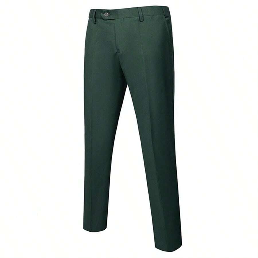 Men Slim Business Casual Suits Dress ThreePiece Set Jacket Pants Vest