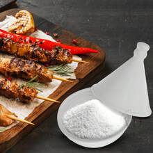 Saleiro Marroquino de Cerâmica Branca Luxo Cozinha Moderna Festa e Churrasco - Branco - Visão 4