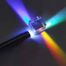 1pc Creative Sun Catcher Prism Cube Combination Color Prism Photography Prop Holiday Gift Universe Magic Cube Prism