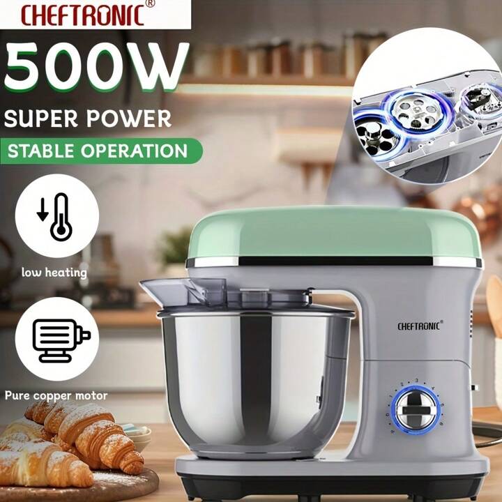 スタンドミキサー Cheftronic 110ー130V 650W-7L スタンドミキサー Cheftronic 110ー130V 650W-7L新品 CHEFTRONIC