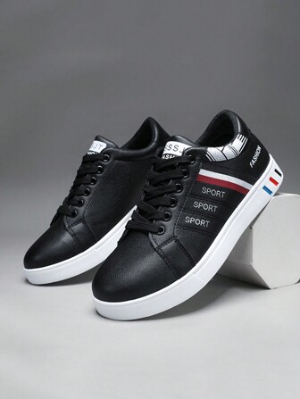 Men's Fashionable Lace-Up Casual Athletic Sneakers