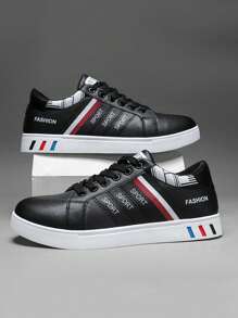 Męskie modne, sznurowane, codzienne sportowe tenisówki