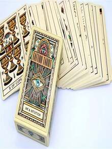 1 Set  Card Divination Board Game For Family Gathering And Entertainment - Multicolor - View 6