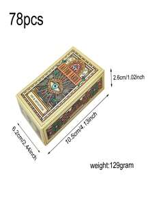 1 Set  Card Divination Board Game For Family Gathering And Entertainment - Multicolor - View 7