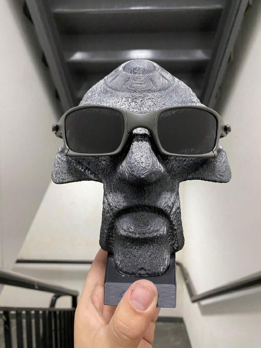 Óculos de Sol X Squared Polarizdo Quadrado X-Metal - Preto - Visão 1