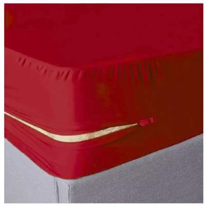 Cubre Colchón Protector Matrimonial Con Cierre protección para el colchón completa Cubre Colchón Protector con Cierre silenciosa, Lavable a máquina, Suave para Dormir cómodamente por la Noche