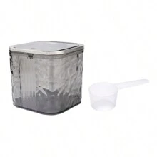 Laundry Pods Container For Laundry Room Organization And Storage With Spoon, Large Capacity Laundry Detergent Powder Container Dispenser With Press Lids For Organizing - Multicolor - View 7