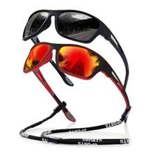 新款时尚运动眼镜，适合骑行、徒步、沙滩等户外活动，男士时尚眼镜，沙滩配饰，打造街头风造型，搭配毛衣、夹克、卫衣、连帽衫、皮裤和工装裤，是夏季海滩度假、户外活动和旅行的理想之选。